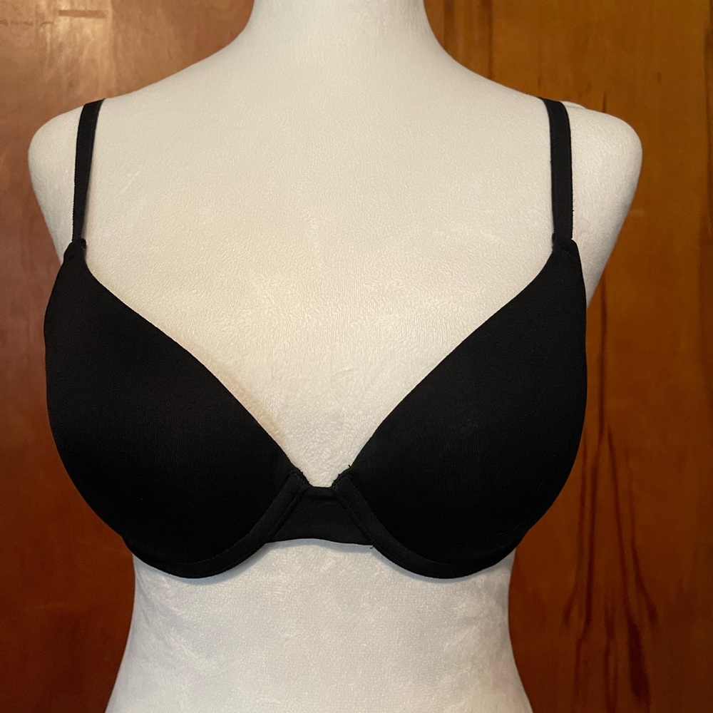 Pink Victoria Secret Classic Black Women's Bra